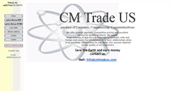 Desktop Screenshot of cmtradeus.com
